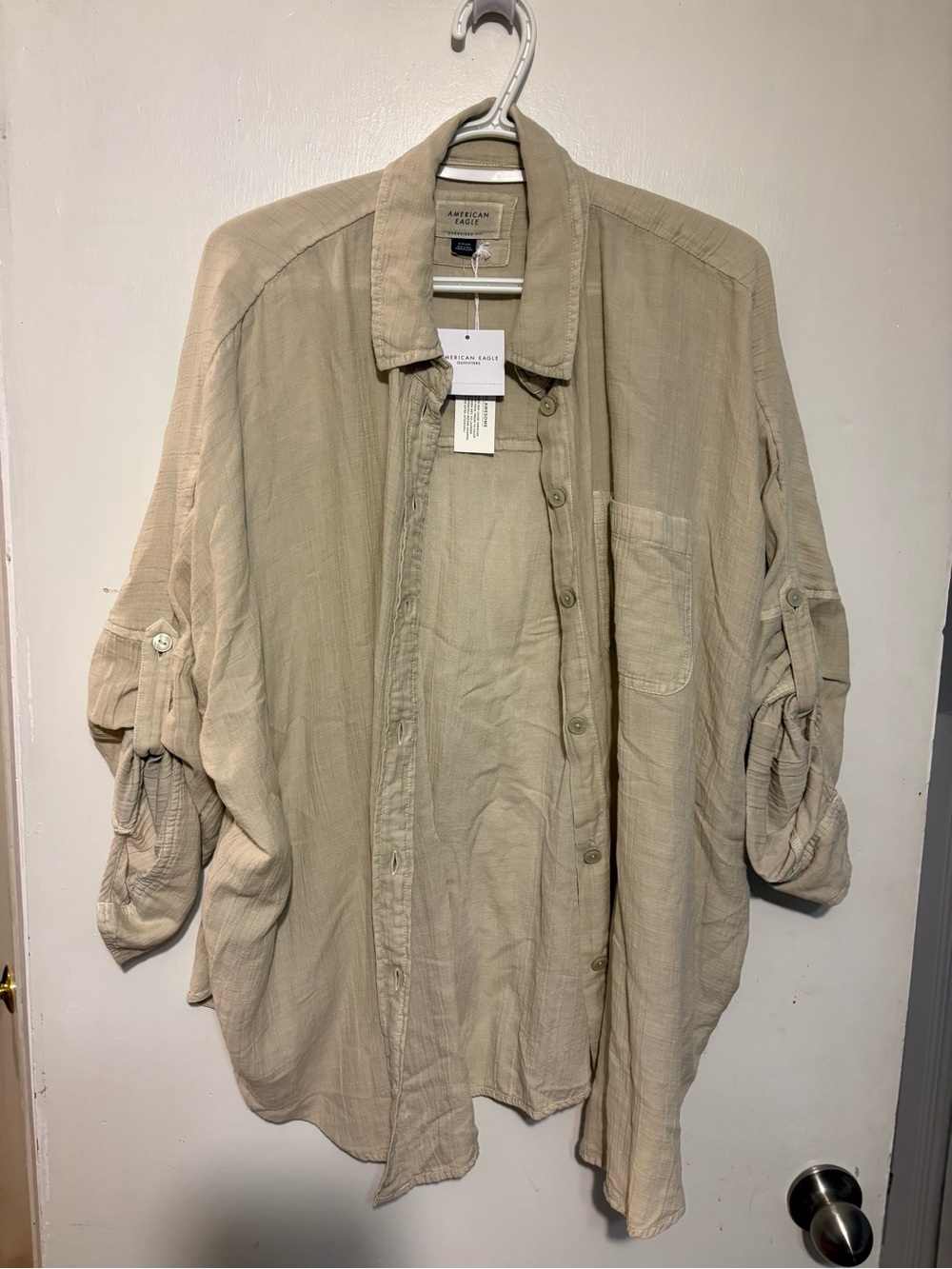 NWT - AE oversized shirt